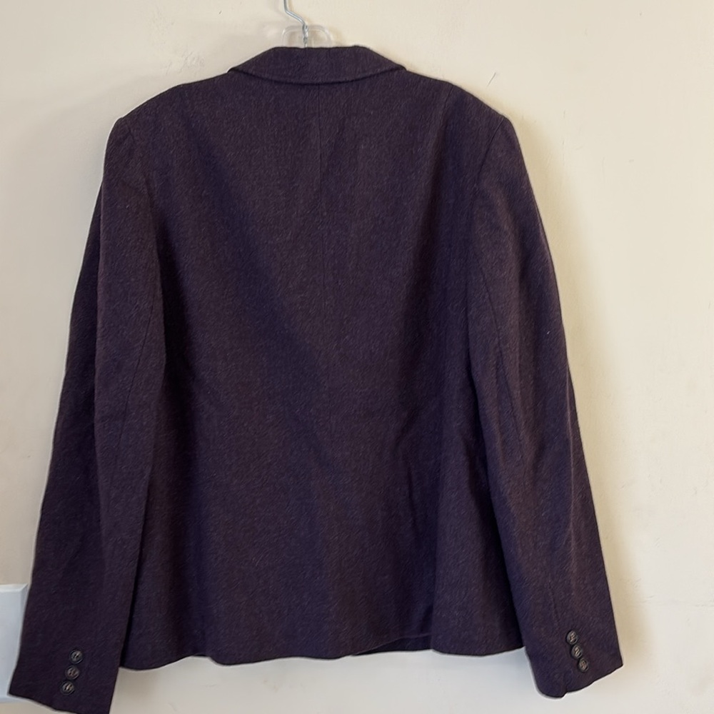 Pendleton Purple Wool One Button Classic Vintage … - image 3
